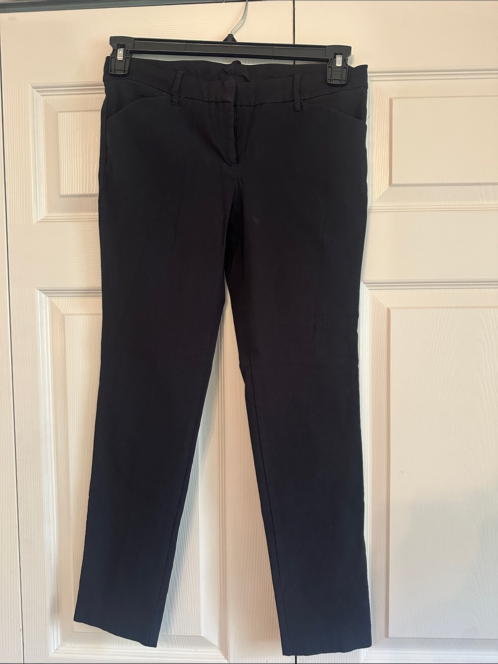 Classic Black Slim Dress Pants